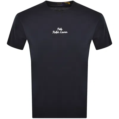 Ralph Lauren Classic Fit T Shirt Navy In Black