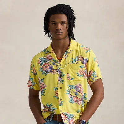 Polo Ralph Lauren Classic Fit Tropical-print Camp Shirt In Tropical Encore