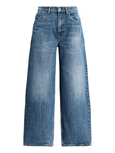 Ralph Lauren Classic High-rise Denim Jeans For Women In Blue