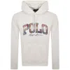 RALPH LAUREN RALPH LAUREN CLASSIC HOODIE WHITE