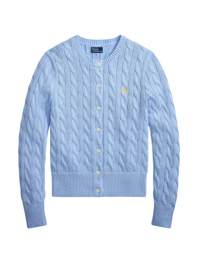 Ralph Lauren Classic Knit Sweater For Women - P26 Season In Blue