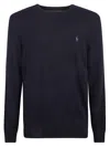 Polo Ralph Lauren Polo Pony Motif Sweater In Blue