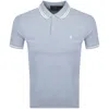 RALPH LAUREN RALPH LAUREN CLASSIC SLIM FIT POLO T SHIRT BLUE