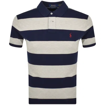 Ralph Lauren Classic Slim Fit Polo T Shirt Navy In Multi