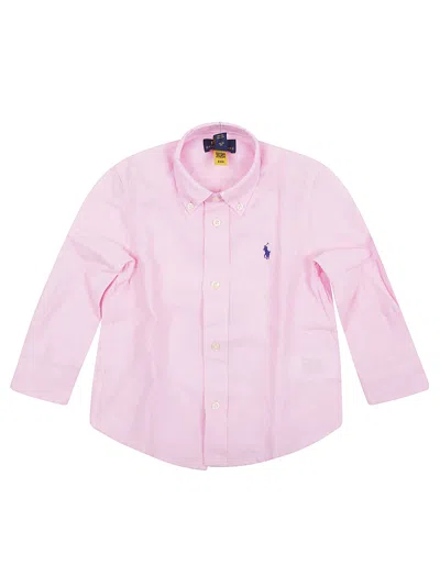 Ralph Lauren Kids' Clbdppc-shirts-sport Shirt In Carmel Pink