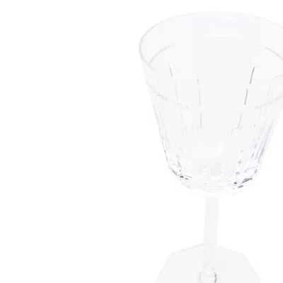 Ralph Lauren Clear Crystal Glass Sunglasses In Transparent