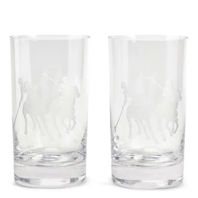 Ralph Lauren Clear Fine Crystal Sunglasses In Transparent
