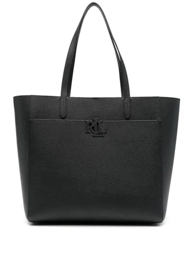 Ralph Lauren Cmryn Lg Tt Tote Large In Black