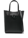 Ralph Lauren Cmryn Sm Shp Tote Small In Black