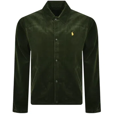 Ralph Lauren Coachs Jacket Green