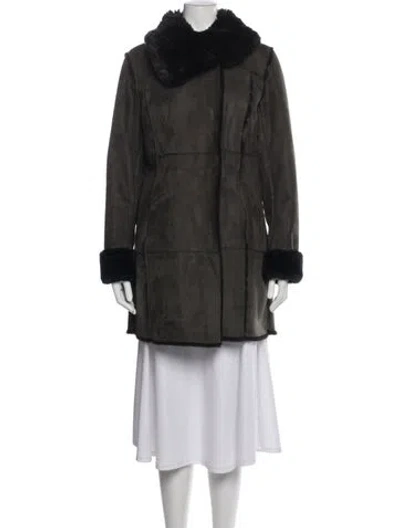 Pre-owned Ralph Lauren Coat In Gray