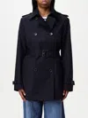 Ralph Lauren Coat Lauren  Woman Color Blue In Blau