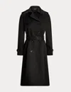Ralph Lauren Bl Db W Ns44 Lined Coat In Black