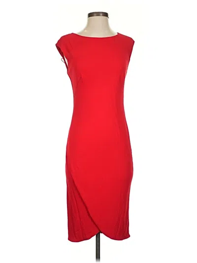 Pre-owned Ralph Lauren Cocktail Dress In Red