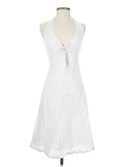 Pre-owned Ralph Lauren Cocktail Dress In White