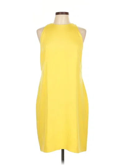 Pre-owned Ralph Lauren Cocktail Dress In Yellow