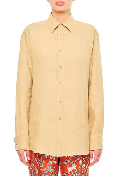 Ralph Lauren Shirt In Beige