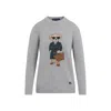 Ralph Lauren Bear Graphic Knitwear Ribbed Finish