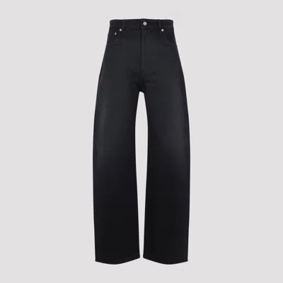 Ralph Lauren Collection Black Cotton Thompson Pants In Multi