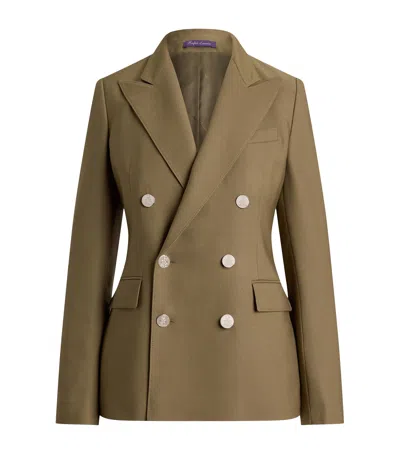 Ralph Lauren Collection Cashmere Camden Jacket In Brown