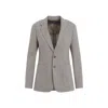 Polo Ralph Lauren Tailored Herringbone Jacket In Wool-silk-cashmere Blend
