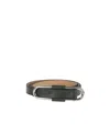 Ralph Lauren Collection Loop Buckle Belt In Black