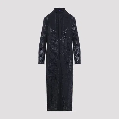 Ralph Lauren Collection Luxury Long Cardigan For Women In Black