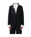 Ralph Lauren Collection Sutton Grain De Poudre Tuxedo Jacket In Black