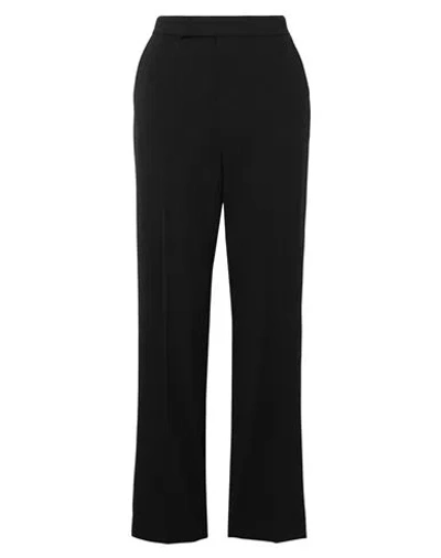 Polo Ralph Lauren Ralph Lauren Collection Woman Pants Black Size 16 Wool, Elastane