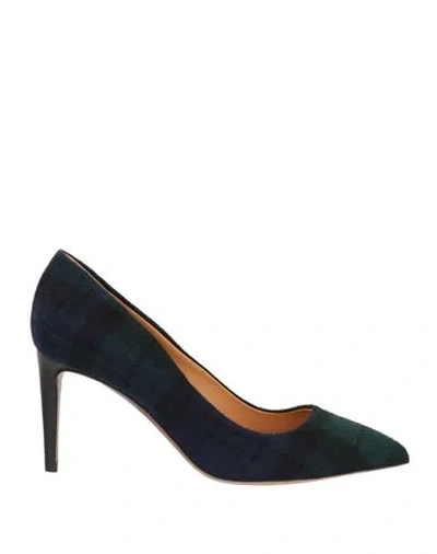 Polo Ralph Lauren Ralph Lauren Collection Woman Pumps Midnight Blue Size 7 Textile Fibers