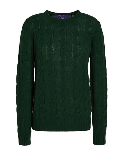 Ralph Lauren Collection Woman Sweater Dark Green Size M Cashmere