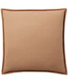 Ralph Lauren Collier Solid Decorative Pillow, 20" X 20" In Multi