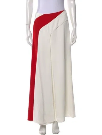 Pre-owned Ralph Lauren Colorblock Pattern Wide Leg Pants In Neutral