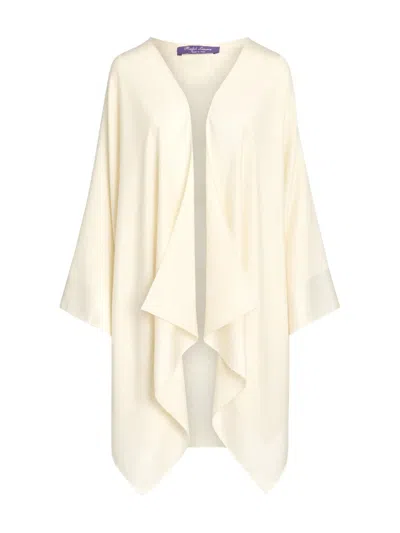Ralph Lauren Contrast-trim Scarf In White