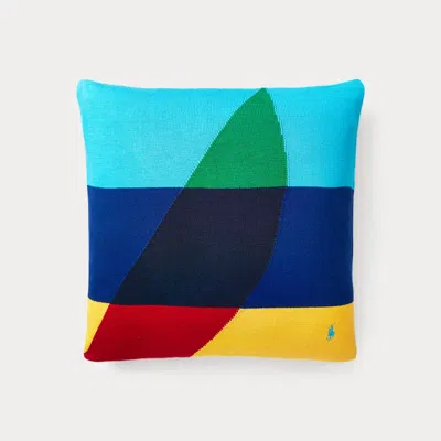 Ralph Lauren Corbin Throw Pillow In Blue
