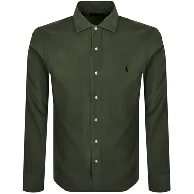 Ralph Lauren Corduroy Shirt Olive Green