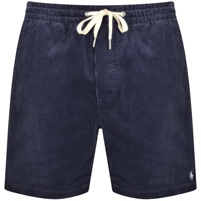 Ralph Lauren Corduroy Shorts Navy In Blue