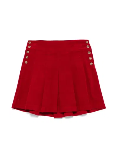 Polo Ralph Lauren Kids' Corduroy Skirt In Red
