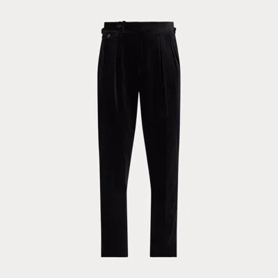 Ralph Lauren Corduroy Suit Trouser In Black