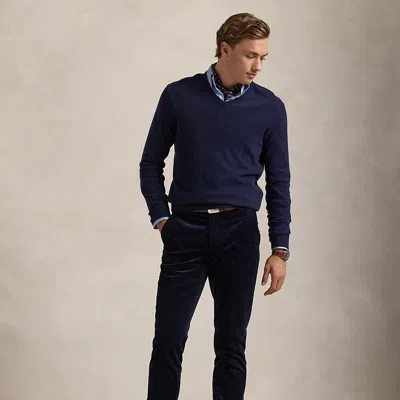 Polo Ralph Lauren Corduroy Suit Trouser In Fall Navy