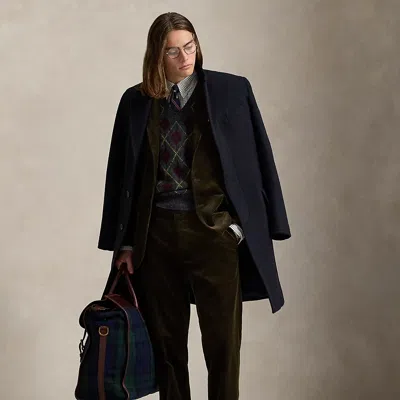Ralph Lauren Corduroy Suit Trouser In Green