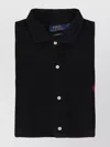 Ralph Lauren Corduroy Texture Shirt Pony Embroidery In Black