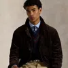 Ralph Lauren Corduroy Utility Jacket In Black