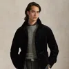 Ralph Lauren Corduroy Utility Jacket In Black