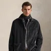 Ralph Lauren Corduroy Utility Overshirt In Black