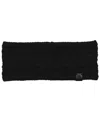 Ralph Lauren Core Cable Headband In Black