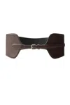 Ralph Lauren Corset Belt In Gold