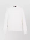 Ralph Lauren Cotton And Tech Fabric Crew Neck Pullover