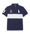 Ralph Lauren Cotton Big Pony Polo Shirt In Blue