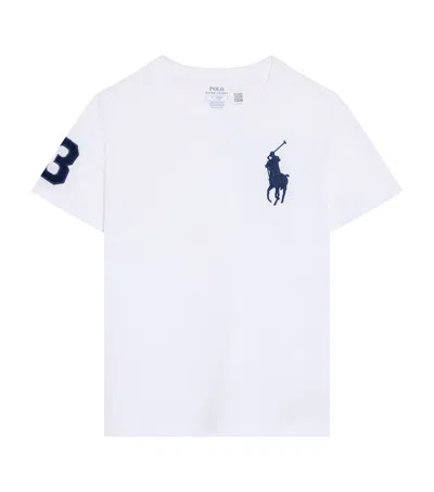 Ralph Lauren Kids' Cotton Big Pony T-shirt In White